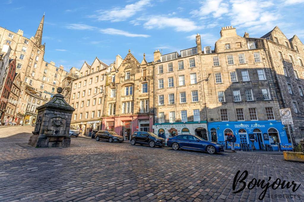 Spacious 2Br-2Ba - Grassmarket - Free Parking By Bonjour Residences Edinburgh Exterior foto